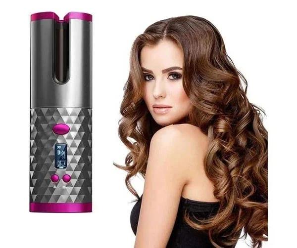 Auto Cordless Ceramic Rotating Hair Curler