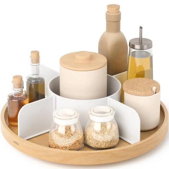 Umbra Bellwood Lazy Susan Spice Rack Organiser