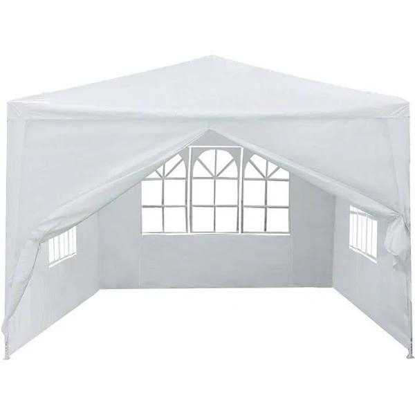 3x3m Outdoor Fully Waterproof Party Marquee Tent White