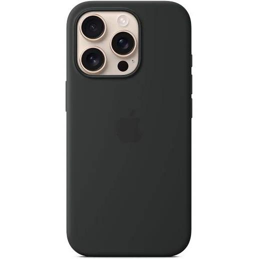 Apple iPhone 16 Pro Silicone Case with MagSafe Black