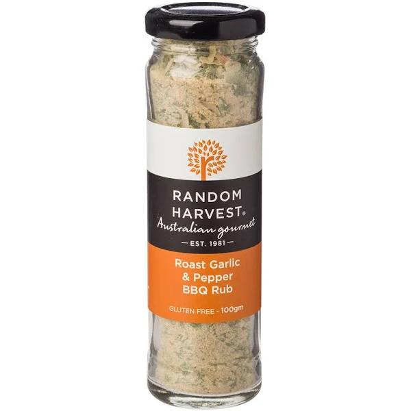 Roast Garlic & Pepper BBQ Rub - Random Harvest