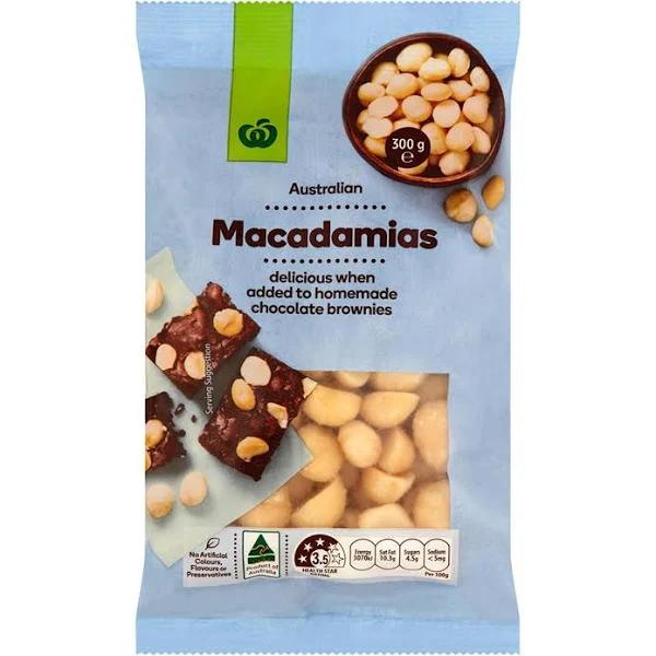 Woolworths Macadamias 300g