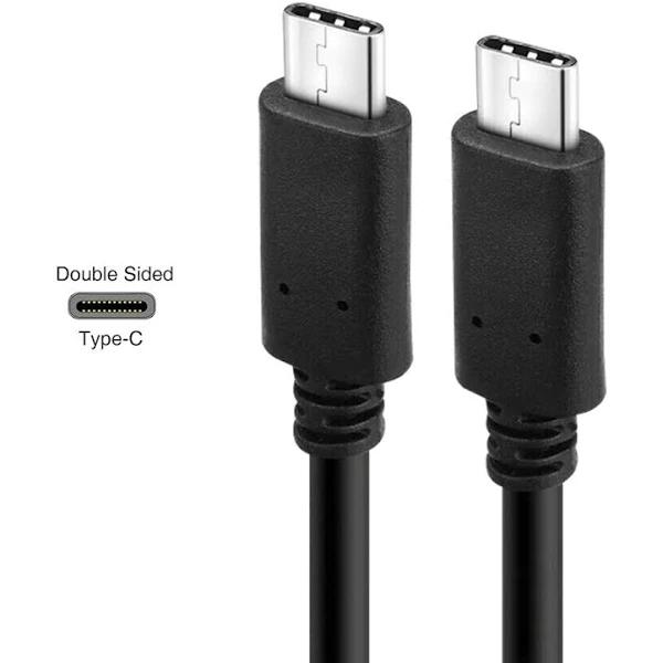 USB Type-C to USB C 3.1 Male to Male Sync PD Charging Cable, 100cm