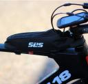 SLS3 Small Aero Bike Bag Top Tube Bicycle Frame Bag Adjustable Straps Stable and Secure Low Profile Stem Bag