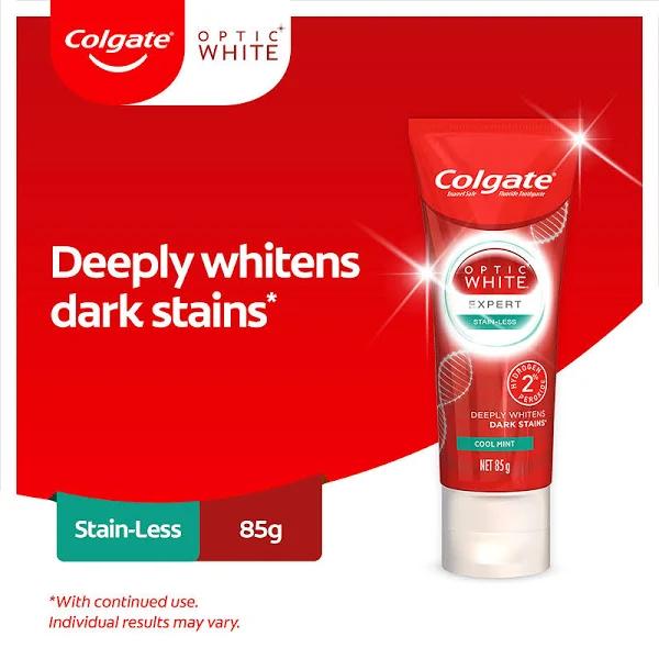 Colgate Optic White Stain-Less White Toothpaste 85g