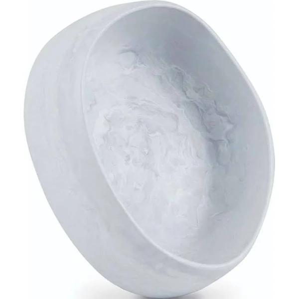 Kazoo Better Bowl For Dogs - Marble White