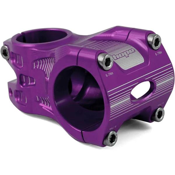 Hope AM/Freeride 35x50mm 0° Stem Purple