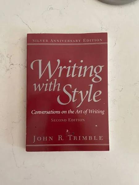 Writing with Style: Conversations on the Art of Writing [Book]