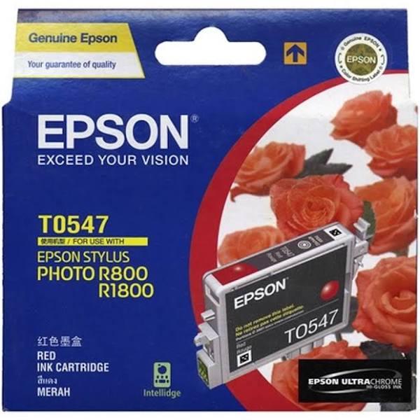 Epson T0547 Ink Cartridge Red