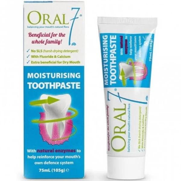 Oral 7 Moisturising Toothpaste 75 ml