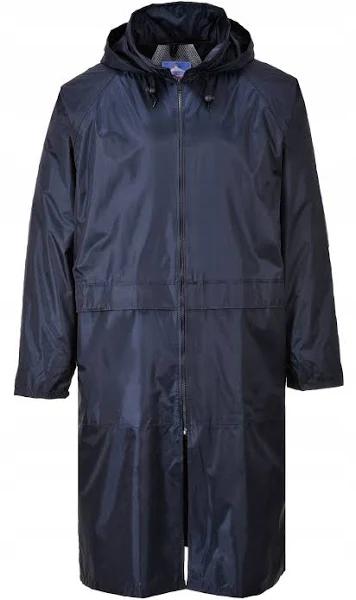 Portwest S438 Classic Adult Rain Coat - Navy - S