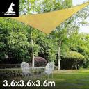 Wallaroo Triangle Shade Sail - Sand - 3.6 x 3.6 x 3.6 M