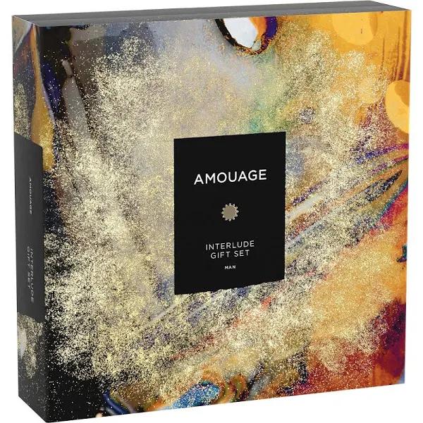 Amouage Interlude Man EDP 100ml 3 Piece Iconic Gift Set