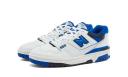 New Balance White & Blue 550 Sneakers