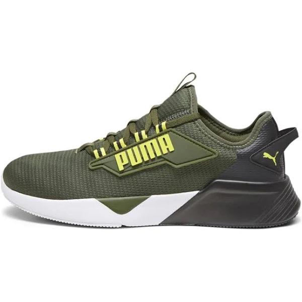 Retaliate 2 Unisex Running Shoes in Myrtle/Yellow Burst/Black, Size 11.5, Synthetic by Puma