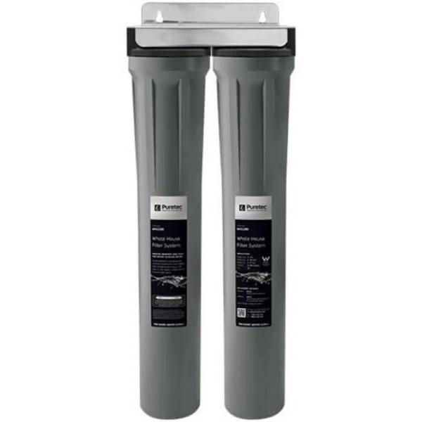 Puretec WH2200 Slimline Whole House Dual Water Filter System 20"