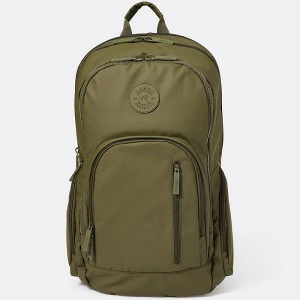 Mambo Waxed Backpack - Olive