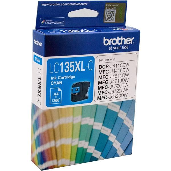 Brother LC-135XLC Cyan Ink Cartridge