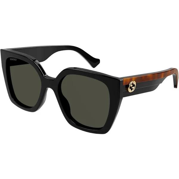 Gucci GG1300S 001 Black Grey Sunglasses