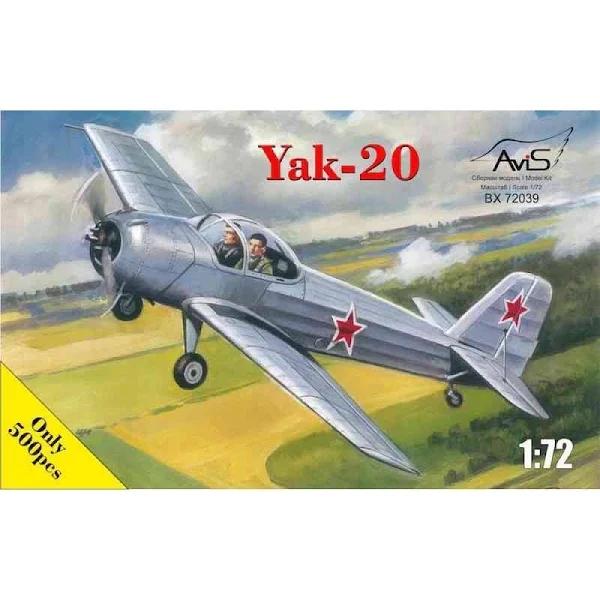 Avis 1/72 Yak-20 Plastic Model Kit 72039