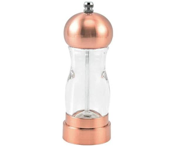 Zeus Manual Pepper Mill Multifunctional Acrylic Comfortable Touch Salt Shaker for Kitchen