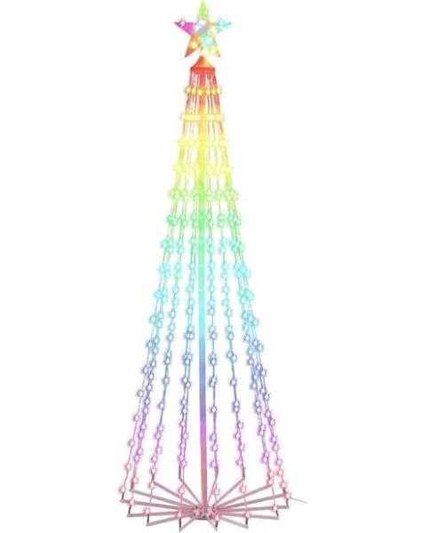 1.8m Christmas Tree 265 LED RGB Fairy Lights Jingle Jollys