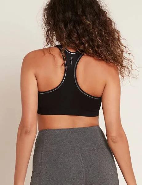 Boody Racerback Sports Bra - Black - X-Small (6)