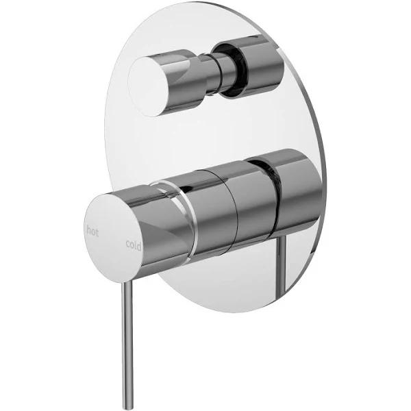 Nero Mecca Shower Mixer With Diverter - Chrome