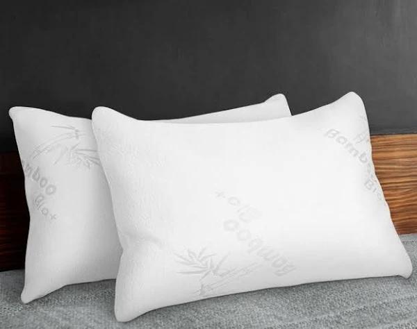 Starry Eucalypt Memory Foam Pillow Twin Pack Standard Size