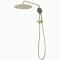 Caroma Urbane II Compact Twin Shower - Brushed Brass - 99632BB3A