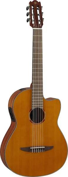 Yamaha NCX1C Cutaway Acoustic-Electric Classical Guitar in Natural