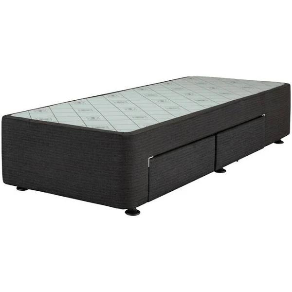 Sealy SpaceSaver Base 2 Right Hand Drawers Black Half Queen