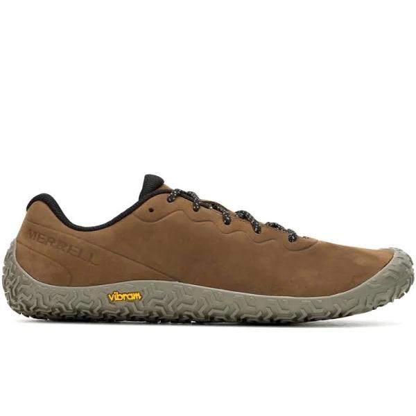 Merrell - Vapor Glove 6 Leather Trail Running Shoes - Brown - UK 7.5