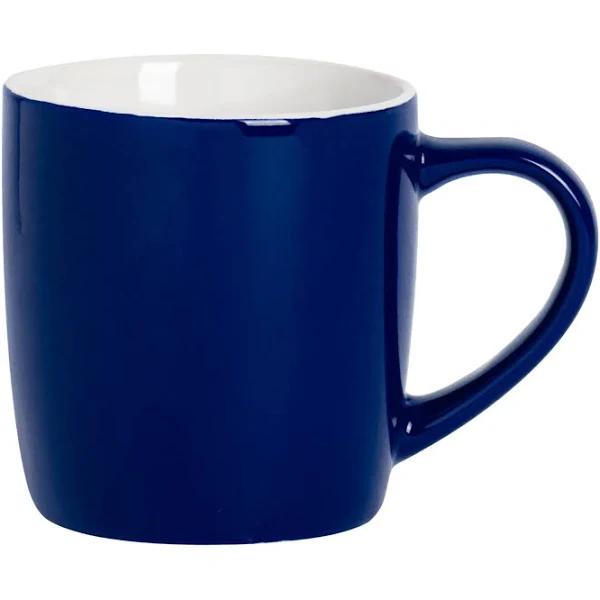 Navy 350ml Coloured Coffee Mug - by Argon Tableware