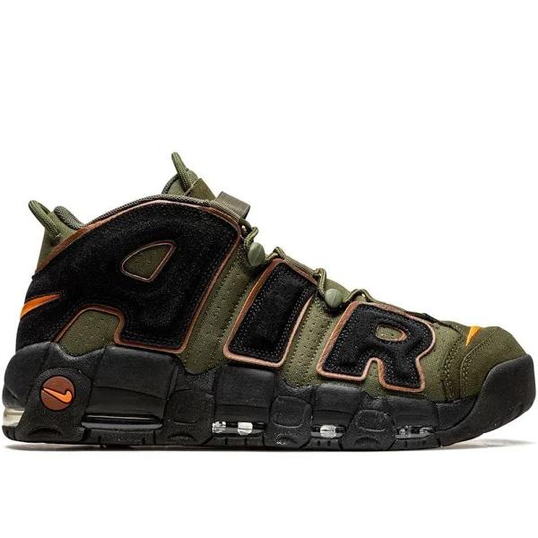 Nike Air More Uptempo 96 Cargo Khaki Alpha Orange