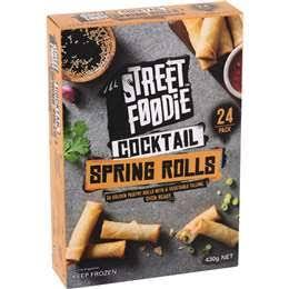 Street Foodie Cocktails Spring Rolls 430g