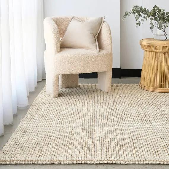 Madras Marlo Floor Rug Off White by Freedom