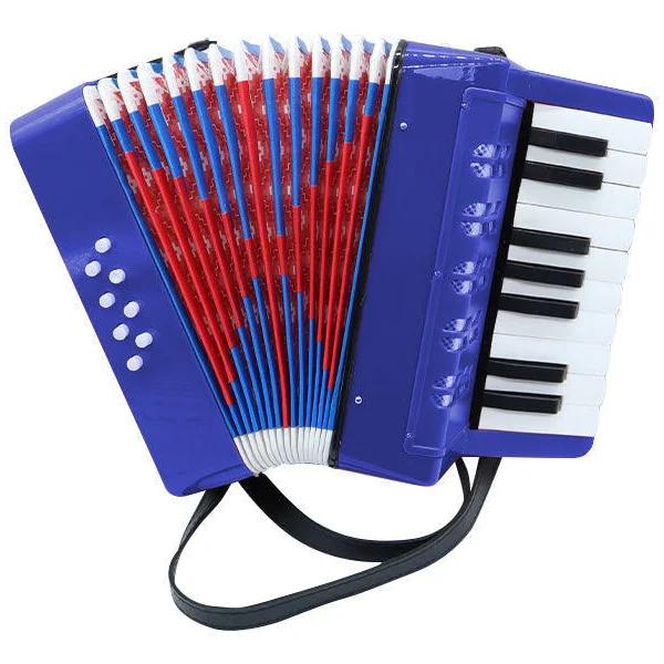 17 Key Piano Accordion 8 Bass Pads Key of C 24x10cm UC104