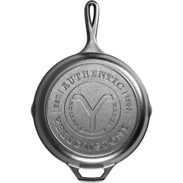 Lodge Yellowstone Cast Iron Authentic Y Skillet 26cm