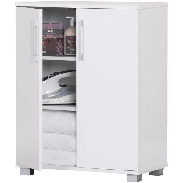 Murray 2-Door Multi-purpose Cupboard Lowboy Storage Cabinet - White