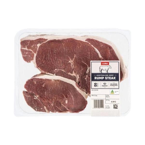 Coles Beef Rump Steak