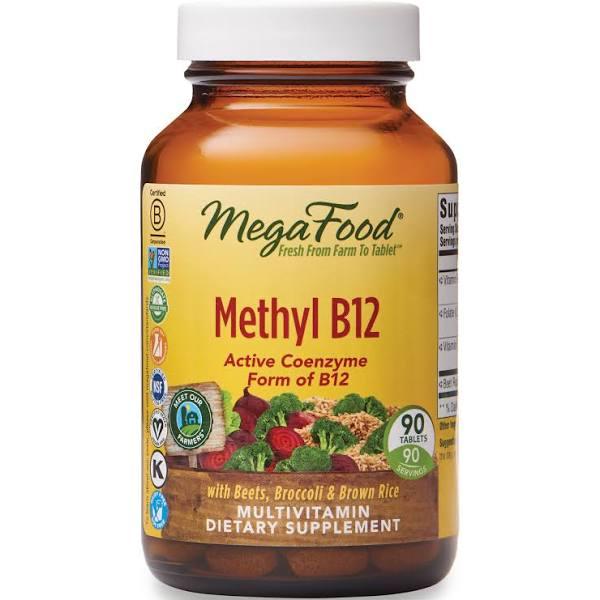 MegaFood - Methyl B12 - 90 Tablets