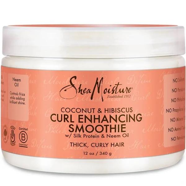 Shea Moisture Coconut Hibiscus Curl Enhancing Smoothie-12 oz