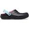 Crocs Black Classic Lined Clogs