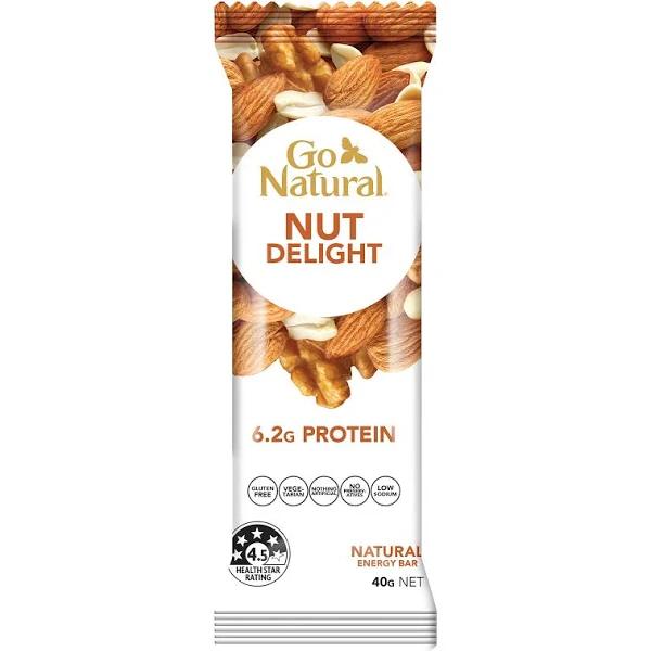 Go Natural Nut Delight Bar 40g