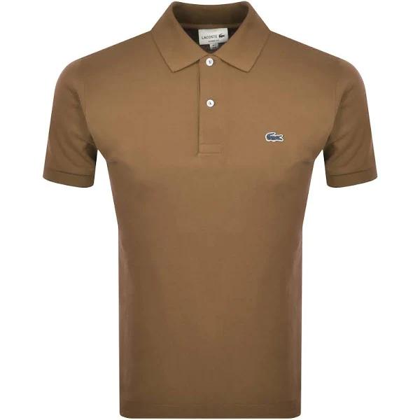 Lacoste Short Sleeve Polo Shirt - Marron - L1212-SIX SS Polo Shirt Col