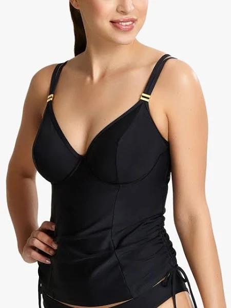 Panache Anya Riva Balconnet Tankini Black