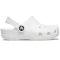 Crocs Kids' Classic Clog; White, J1