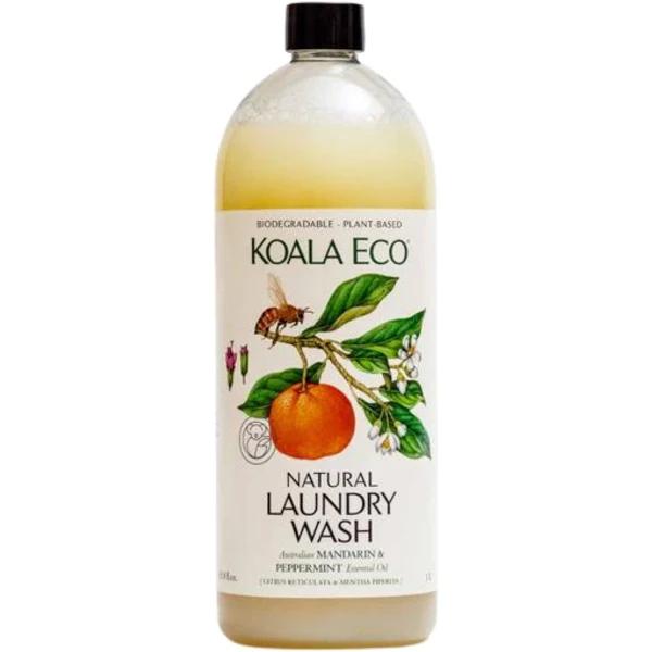 Koala Eco Natural Laundry Liquid - Mandarin & Peppermint (1L)