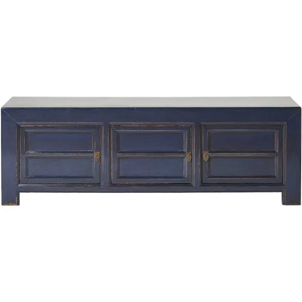 Sansha Entertainment Unit Ink Blue | Blue | Living | Early Settler Furniture